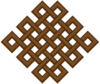 Tibetan Endless Knot - Sepia